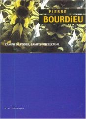 book cover of Campo del potere e campo intellettuale by Pierre Bourdieu