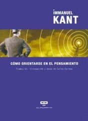 book cover of Che cosa significa orientarsi nel pensiero by इमानुएल कांट