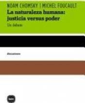 book cover of La Naturaleza Humana by Noam Chomsky