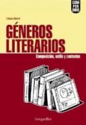 book cover of Géneros literarios. Composición, estilo y contexto by Liliana Oberti