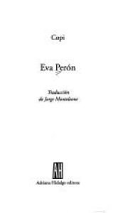 book cover of Eva Peron by Copi