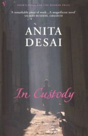 book cover of In custodia by Anita Desai