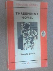 book cover of Driestuiversroman by Bertolt Brecht