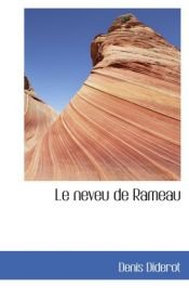 book cover of Le neveu de Rameau by Denī Didro