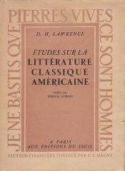 book cover of Etudes sur la littérature classique américaine by D. H. Lawrence