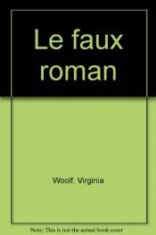 book cover of En uskrevet roman : noveller og kortprosa by Virginia Woolfová