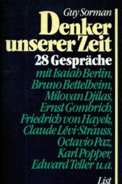 book cover of Denker unserer Zeit by Guy Sorman