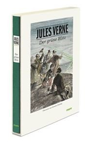 book cover of Der grüne Blitz by Julio Verne