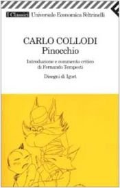 book cover of Pinocchio by Carlo Collodi