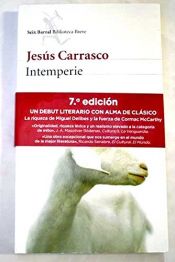 book cover of Intemperie by Jesús Carrasco