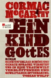 book cover of Ein Kind Gottes by Кормак Макарти