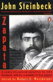 book cover of Zapata by ג'ון סטיינבק