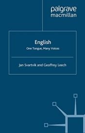 book cover of English - One Tongue, Many Voices by Geoffrey N. Leech|Jan Svartvik