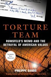 book cover of Torture team by Philippe Sands