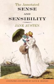 book cover of The Annotated Sense and Sensibility by David M. Shapard|Jane Austenová
