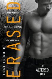 book cover of Erased by Jennifer Rush