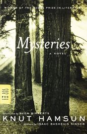 book cover of Mysteries by Knuts Hamsuns