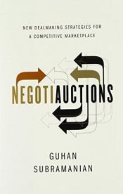 book cover of Negotiauctions by Guhan Subramanian