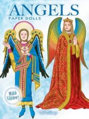 book cover of Angels Paper Dolls: with Glitter! (Dover Paper Dolls) by Tom Tierney