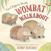 book cover of Wombat Walkabout by Carol Diggory Shields