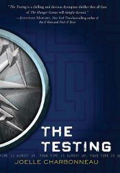 book cover of The Testing by Joelle Charbonneau