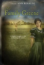 book cover of The Family Greene by Ann Rinaldi