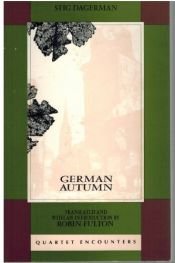 book cover of German autumn by Stig Dagerman