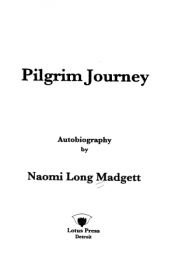 book cover of Pilgrim Journey by Naomi Cornelia Long Madgett|Naomi Long Madgett