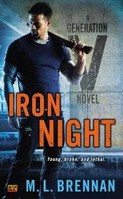 book cover of Iron Night by M.L. Brennan