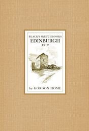 book cover of Edinburgh (Blacks Sketchbooks) by Gordon Home