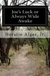 book cover of Joe's Luck, or, Always Wide Awake by Horatio Alger, Jr.