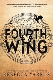 book cover of Fourth Wing by Rebecca Yarros