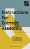Instructions for Correct Assembly (Oberon Modern Plays)