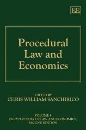 book cover of Procedural Law and Economics (Encyclopedia of Law and Economics, Second Edition) by Chris William Sanchirico