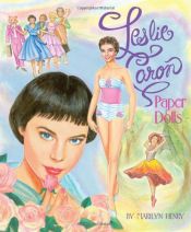 book cover of Leslie Caron Paper Dolls by Marilyn Henry