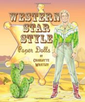 book cover of Western Star Style Paper Dolls by Charlotte Whatley