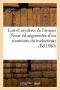 Lois Et Mysteres de L'Amour Nouvelle Edition Augmentee D'Un Monitoire Du Traducteur