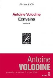 book cover of Ecrivains by Antoine Volodine