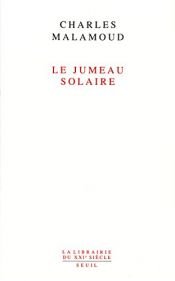 book cover of Le jumeau solaire by Charles Malamoud