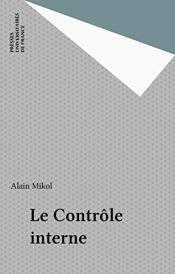 book cover of Le contrôle interne by Alain Mikol
