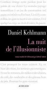 book cover of La Nuit de l'illusionniste by ダニエル・ケールマン