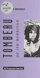 book cover of Tombeau de Jim Morrison by Jean-Yves Reuzeau