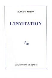 book cover of L'invitation by Claude Simon