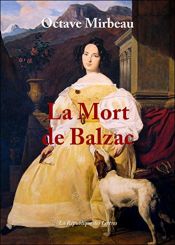 book cover of La Mort de Balzac by Октав Мирбо