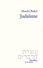 book cover of Judaïsme by Martin Buber