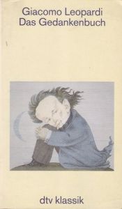 book cover of Das Gedankenbuch. Aufzeichnungen eines Skeptikers by Giacomo Leopardi
