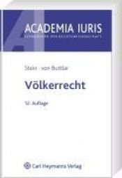 book cover of Vï¿½lkerrecht by Torsten Stein