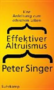 book cover of Effektiver Altruismus by Peter Singer