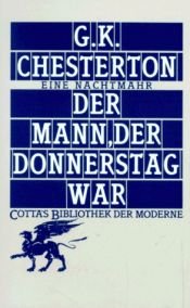 book cover of El hombre que fue jueves by G. K. Chesterton