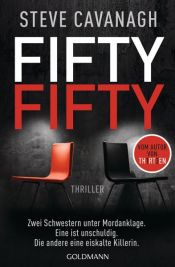 book cover of Fifty-Fifty by Steven Cavanagh